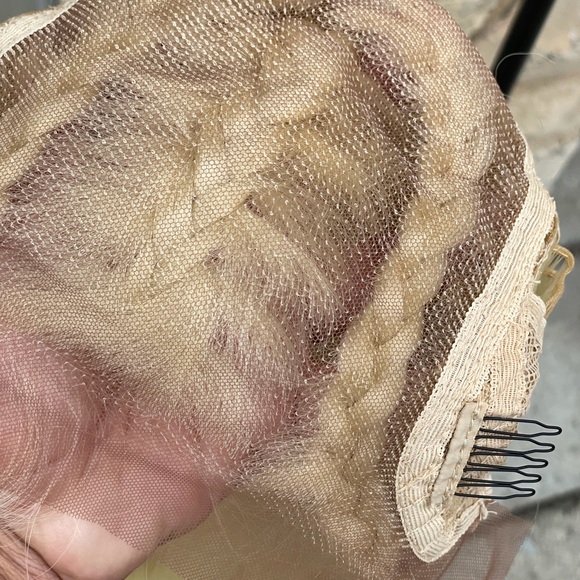 Long blonde Swisslace Wig 613 - Picture 9 of 10